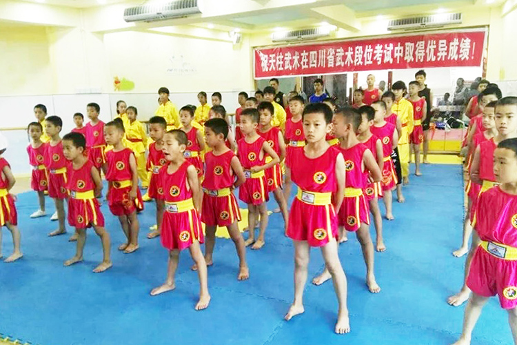 天柱武术练习