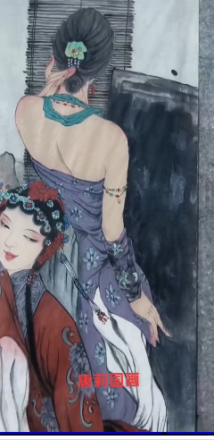 国画教师—唐莉作品展播